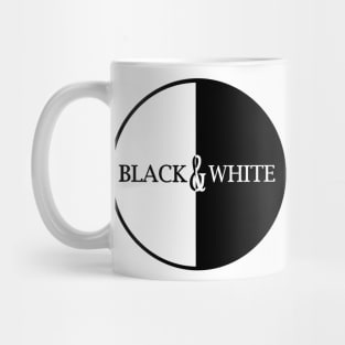 Black and White Mug